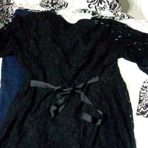 Brand new w/out tag beautiful city chic top with ribbon tie size 18